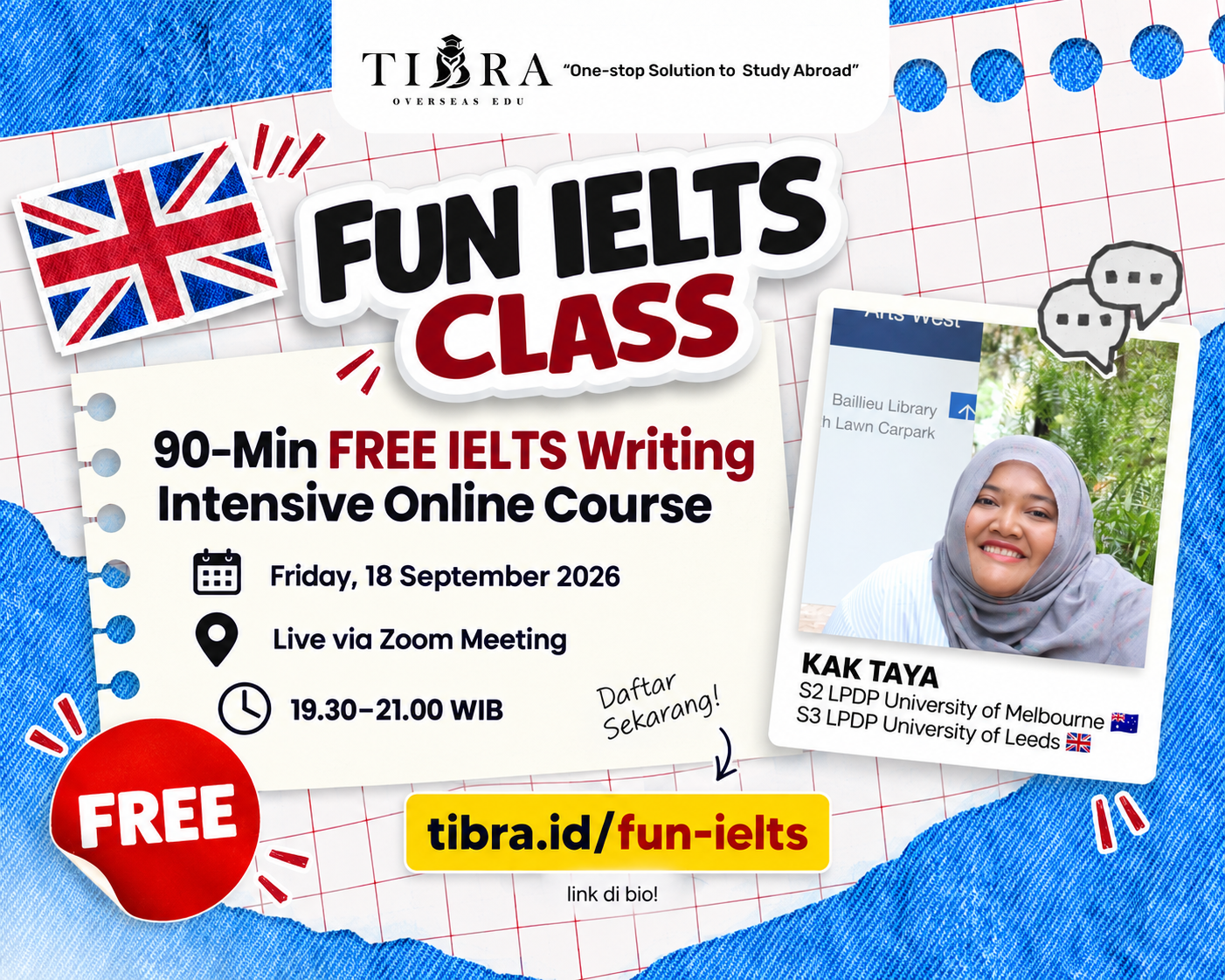 FUN IELTS Writing (FREE CLASS!)