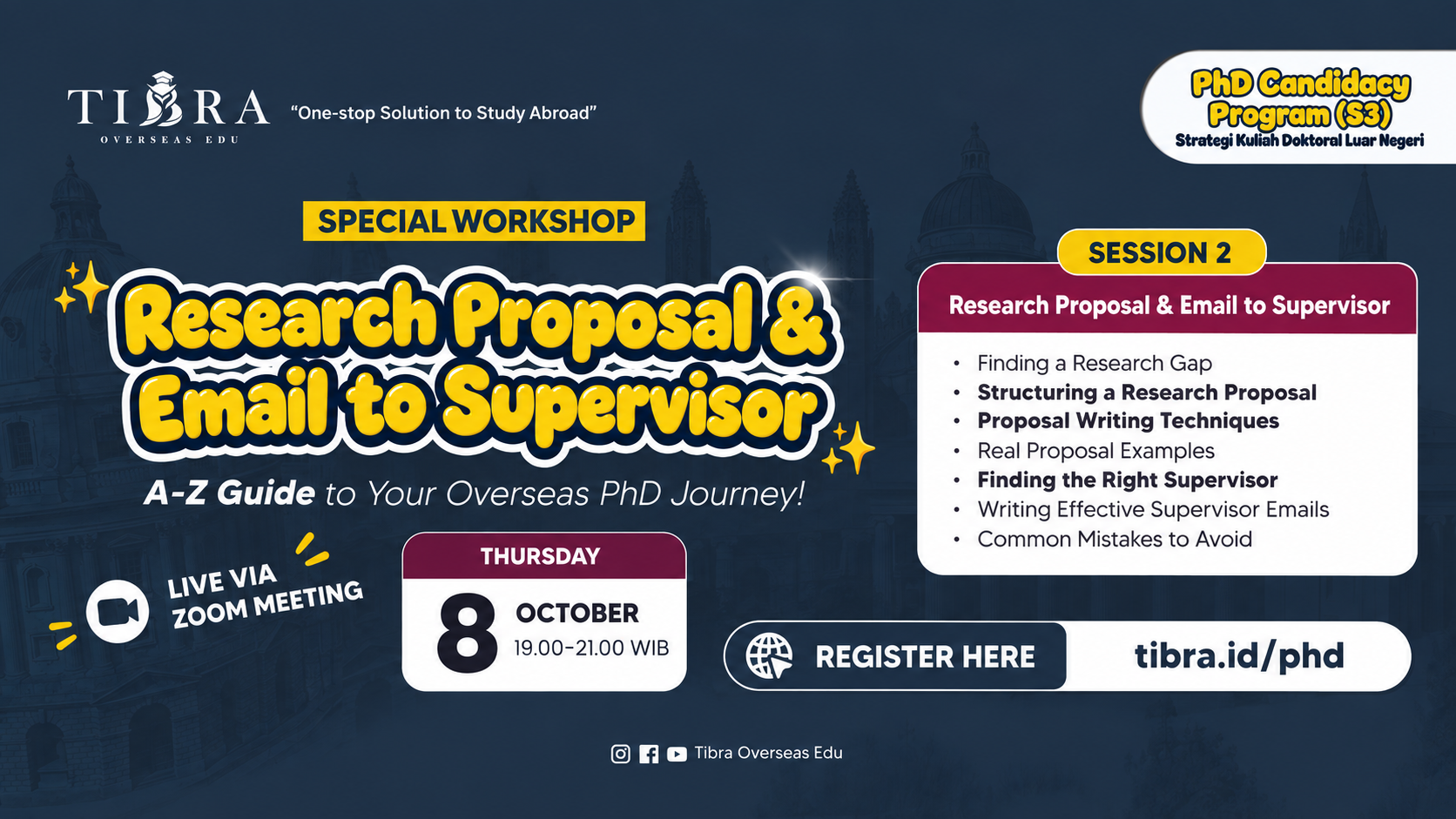PhD Candidacy Program (S3) - Strategi Kuliah Doktoral Luar Negeri