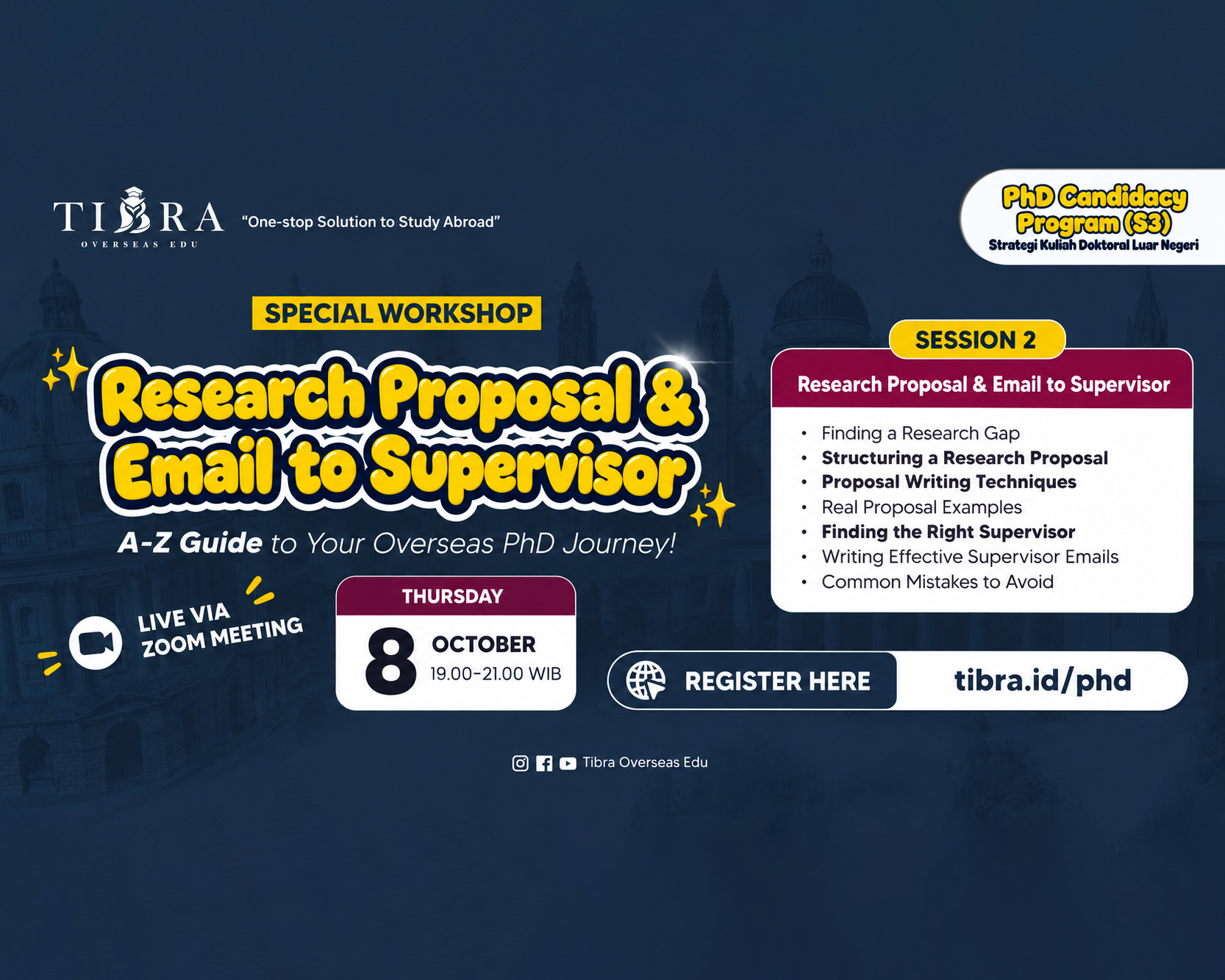 PhD Candidacy Program (S3) - Strategi Kuliah Doktoral Luar Negeri