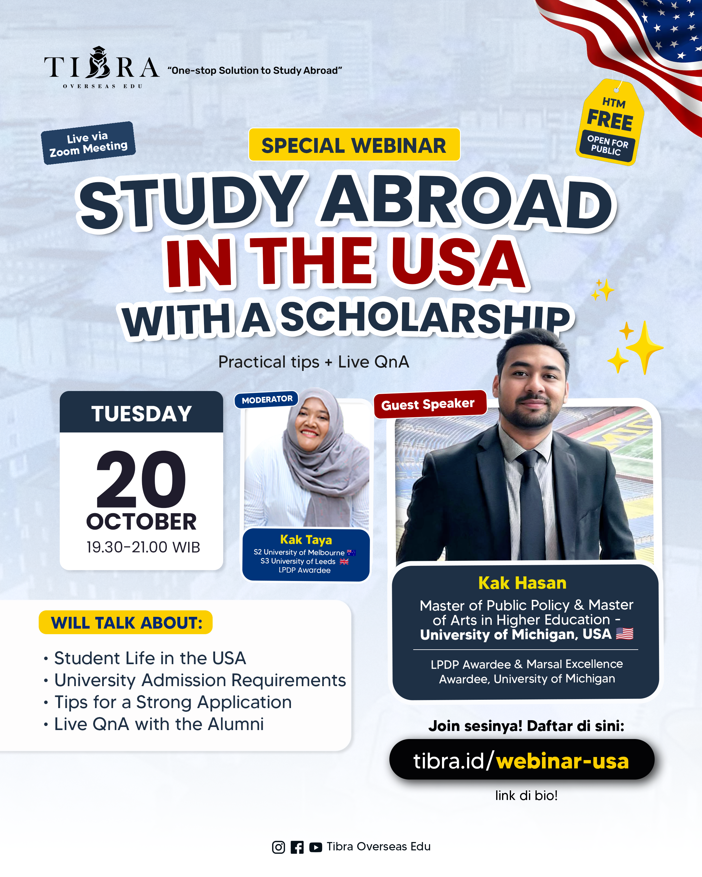 Study Abroad in the USA with a Scholarship
